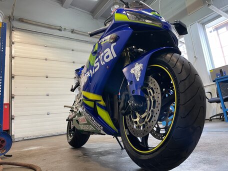 2006 Honda CBR 600RR, синий, 450000 рублей, вид 3