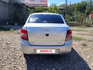 2012 Lada (ВАЗ) Granta I, серебристый, 365000 рублей, вид 3