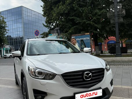 2015 Mazda CX-5 I Рестайлинг, белый, 1700000 рублей, вид 2