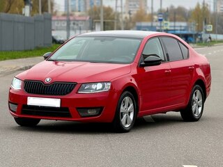 2013 Skoda Octavia III (A7), красный, 550000 рублей, вид 2