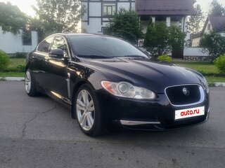 2011 Jaguar XF I, чёрный, 1350000 рублей, вид 3