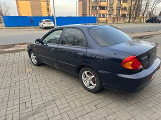 2008 Kia Spectra I Рестайлинг 2, синий, 400000 рублей, вид 4