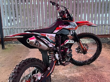 2024 Motoland CRF250 Enduro, оранжевый, 135000 рублей, вид 4