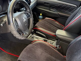 2012 Mitsubishi Outlander III, чёрный, 1100000 рублей, вид 1