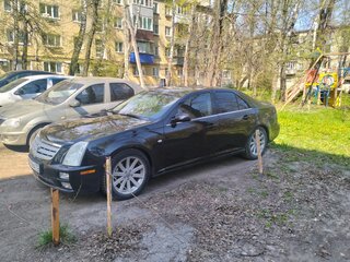 2007 Cadillac STS I Рестайлинг, чёрный, 650000 рублей, вид 4