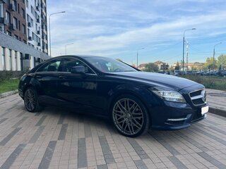 2012 Mercedes-Benz CLS 350 CDI II (C218), синий, 3200000 рублей, вид 3