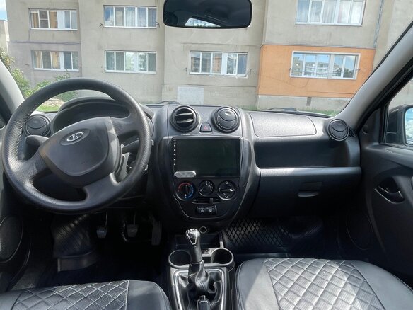 2013 Lada (ВАЗ) Granta I, синий, 300000 рублей - вид 5