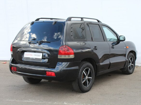 2008 Hyundai Santa Fe Classic Classic, чёрный, 640000 рублей - вид 6