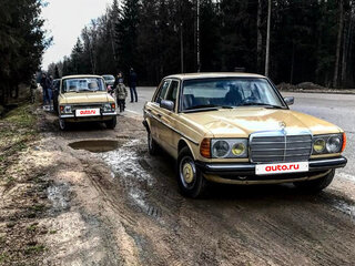 1980 Mercedes-Benz W123 200 4-speed, жёлтый, 550000 рублей, вид 2