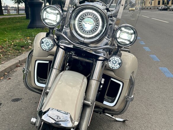2014 Harley-Davidson Road King, белый, 1230000 рублей - вид 2
