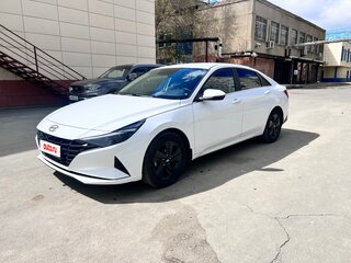 2021 Hyundai Elantra VII (CN7), белый, 1650000 рублей, вид 1