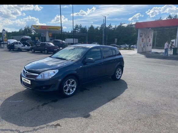 2011 Opel Astra H Рестайлинг, синий, 500000 рублей - вид 1