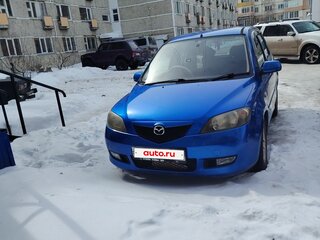 2003 Mazda Demio II (DY), синий, 350000 рублей, вид 4