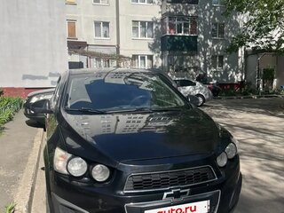 2012 Chevrolet Aveo II, чёрный, 400000 рублей, вид 4