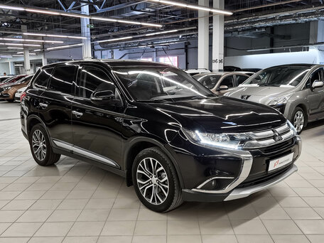 2016 Mitsubishi Outlander III Рестайлинг 2, чёрный, 1459000 рублей, вид 2