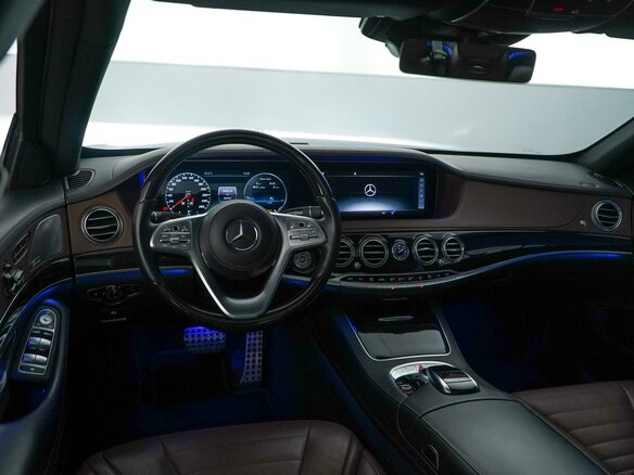 2019 Mercedes-Benz S-Класс 450 Long VI (W222, C217) Рестайлинг, чёрный, 5500077 рублей - вид 5