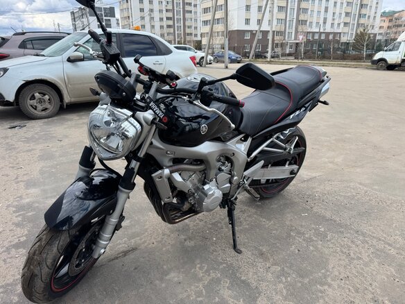 2005 Yamaha FZ6, чёрный, 450000 рублей