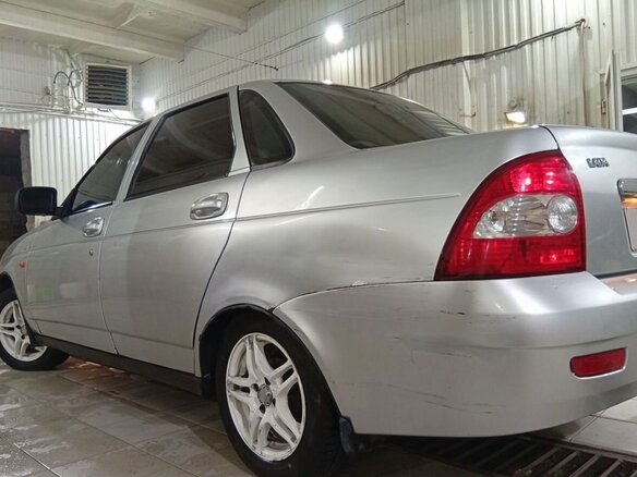 2008 Lada (ВАЗ) Priora I, серебристый - вид 13