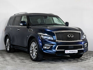2014 Infiniti QX80 I Рестайлинг, синий, 2249000 рублей, вид 3