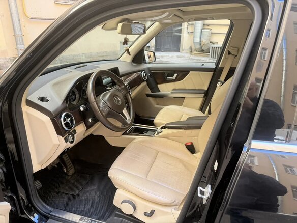 2014 Mercedes-Benz GLK-Класс 300 I (X204) Рестайлинг, чёрный - вид 4