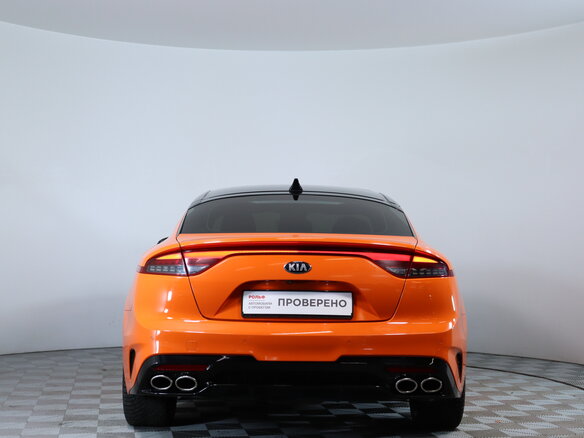 2021 Kia Stinger I Рестайлинг, оранжевый, 2798000 рублей - вид 5