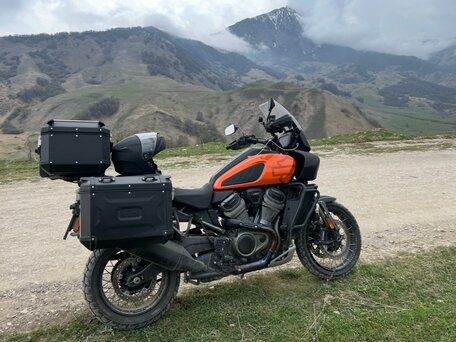 2021 Harley-Davidson Pan America Special, оранжевый, 1410000 рублей, вид 4
