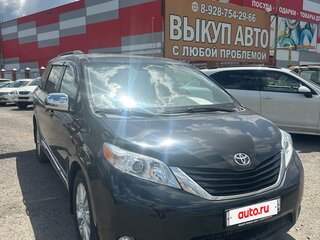 2017 Toyota Sienna III Рестайлинг, чёрный, 3250000 рублей, вид 5