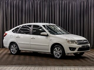 2015 Lada (ВАЗ) Granta I, белый, 635000 рублей, вид 3