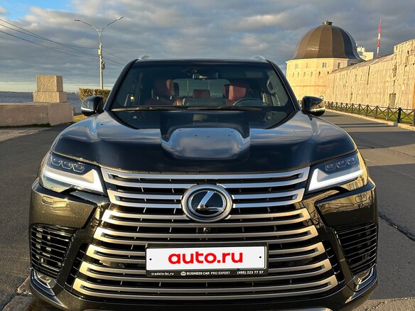 2023 Lexus LX 500d IV, чёрный, 15500000 рублей - вид 8