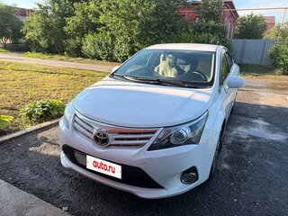 2012 Toyota Avensis III Рестайлинг, белый, 1300000 рублей, вид 1