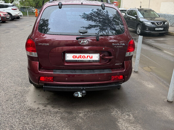 2008 Hyundai Santa Fe Classic Classic, красный, 1049000 рублей - вид 4
