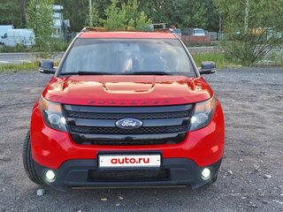 2013 Ford Explorer Sport V, красный, 1600000 рублей, вид 2