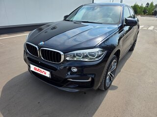 2017 BMW X6 M50d II (F16), синий, 4190000 рублей, вид 1