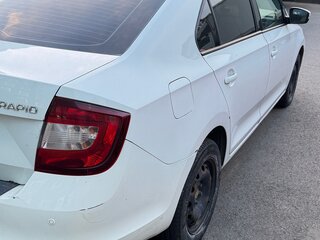 2018 Skoda Rapid I Рестайлинг, белый, 620000 рублей, вид 2