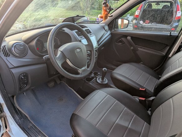 2019 Lada (ВАЗ) Granta I Рестайлинг, белый - вид 5