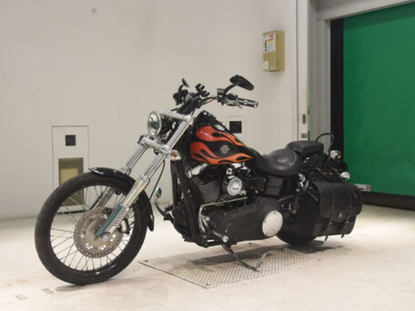 2013 Harley-Davidson Dyna Wide Glide, чёрный, 650000 рублей, вид 1