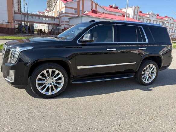 2018 Cadillac Escalade IV, чёрный, 5500000 рублей - вид 9