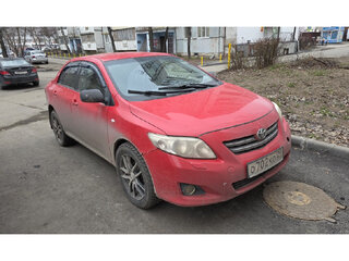 2007 Toyota Corolla AMT X (E140, E150), красный, 350000 рублей, вид 1