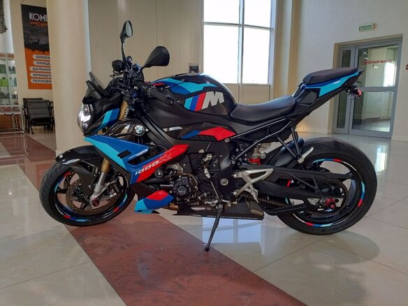 2024 BMW S 1000 R, синий - вид 1