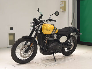 2024 Triumph Scrambler, жёлтый, 1120000 рублей, вид 4