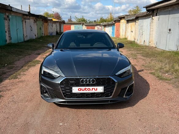 2021 Audi A5 Sportback 45 TFSI II (F5) Рестайлинг, серый, 4900000 рублей