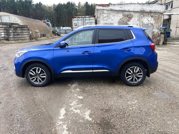 2022 Chery Tiggo 4 I Рестайлинг, синий, 1125000 рублей - вид 7