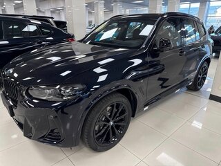 2024 BMW X3 30i xDrive III (G01) Рестайлинг, чёрный, 6100000 рублей, вид 3
