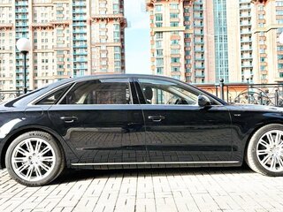2013 Audi A8 Long III (D4), чёрный, 3900000 рублей, вид 1