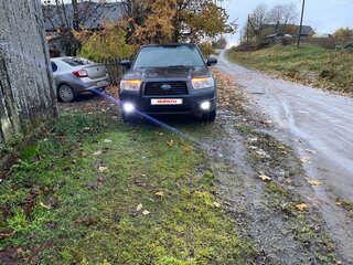 2007 Subaru Forester II Рестайлинг, серый, 550000 рублей, вид 2