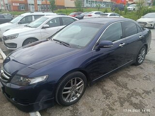 2007 Honda Accord Type-S Type S VII Рестайлинг, синий, 820000 рублей, вид 1