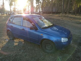 2007 Lada (ВАЗ) Kalina I, синий, 165000 рублей, вид 3