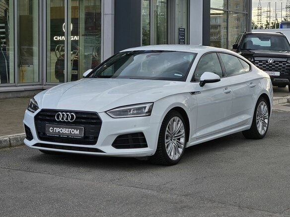 2019 Audi A5 II (F5), белый - вид 2