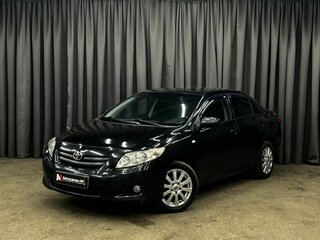 2007 Toyota Corolla AMT X (E140, E150), чёрный, 569888 рублей, вид 1