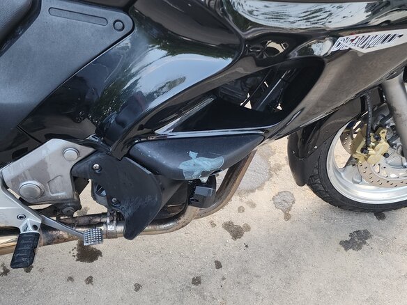 1999 Honda NT650V Deauville, чёрный, 350000 рублей - вид 9